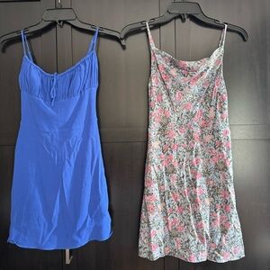 Sunday Best Blue and Floral Dresses